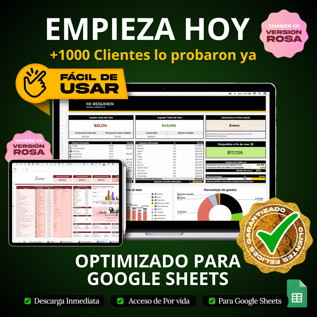 Planificador de Finanzas Mensual